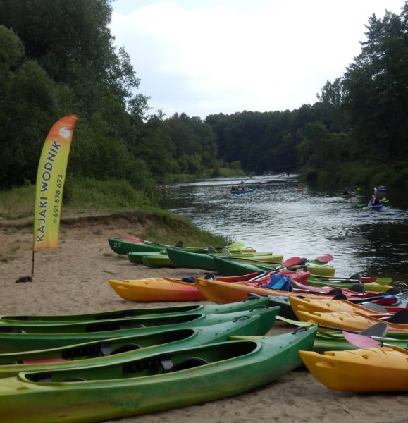 SPŁYW KAJAKIEM PILICĄ